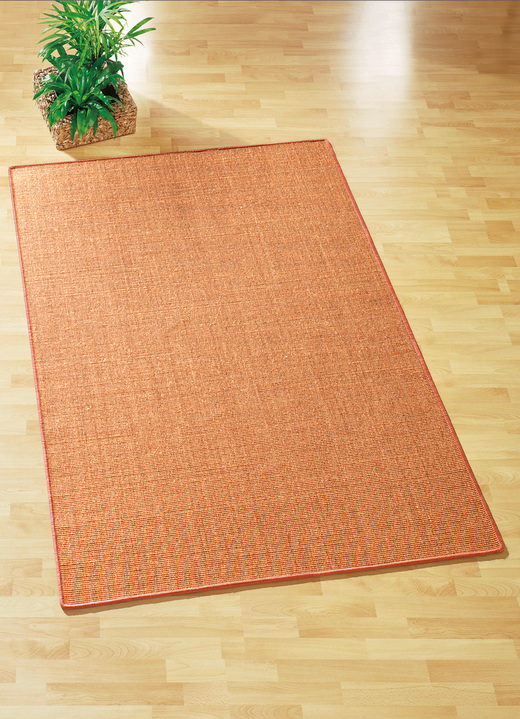 Klassiek - Bruggen en tapijten van sisal – puur natuur, in Größe 113 (Brug, 65 x 140 cm) bis 313 (Tapijt, 250 cm), in Farbe ABRIKOOS Ansicht 1