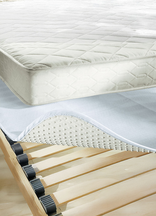 Dekbedden - F.a.n. Matrasbeschermer met antislip-noppen, in Größe 130 (80/200 cm) bis 136 (160/200 cm), in Farbe  Ansicht 1