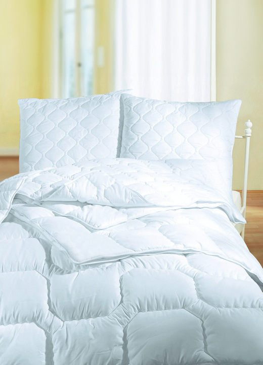 Dekbedden - Microvezel beddengoed assortiment van FAN, in Größe 103 (135/200 cm) bis 121 (40 x 80 cm), in Farbe WIT, in Ausführung Kussen Ansicht 1