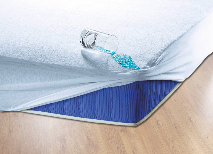 Dekbedden - Incontinentiehoeslaken voor discrete bedhygiëne, in Größe 130 (70/140 cm) bis 138 (180/200), in Farbe WIT