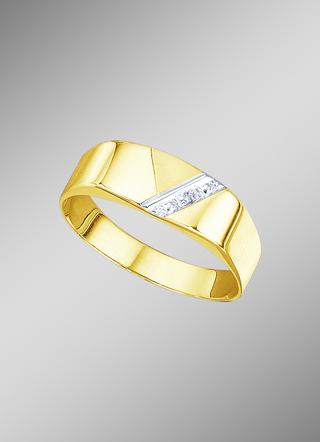 Herenring met diamant