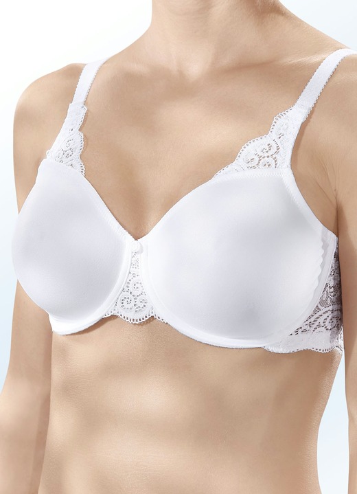 Beugel-BH - Triumph Amourette Minimizer beugelbeha, in Größe 075 bis 095, in Cup C, in Farbe WIT Ansicht 1