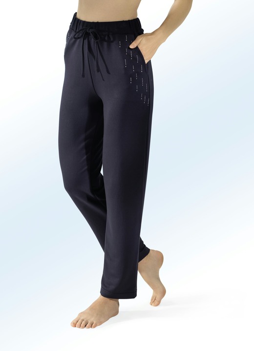 Broeken - Broek met klinknagels, in Größe 018 bis 054, in Farbe MARINE Ansicht 1