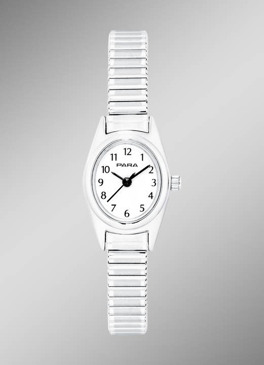 Kwartshorloges - Elegant para quartz dameshorloge, in Farbe , in Ausführung ZILVER KLEUREN