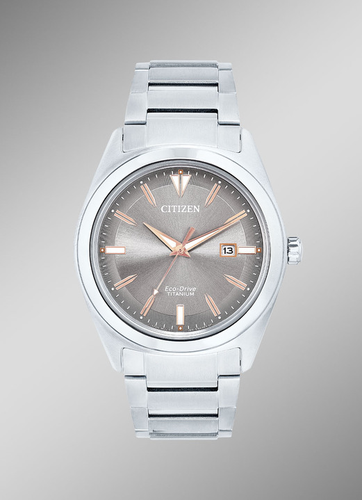 - Citizen Solar herenhorloge van Super Titanium, in Farbe , in Ausführung Herenhorloge Ansicht 1