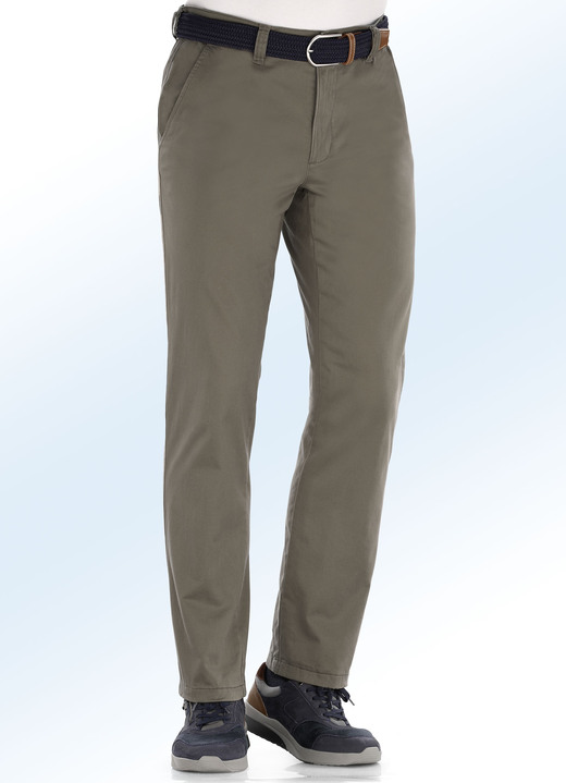 Broeken - Thermobroek in 4 kleuren met zijzakken Broeken - Thermobroek in 4 kleuren met zijzakken, in Größe 024 bis 062, in Farbe ZAND