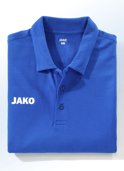 Shirts - Poloshirt van “Jako” in 5 kleuren, in Größe 3XL (58/60) bis XXL (56), in Farbe KONINGSBLAUW Ansicht 1