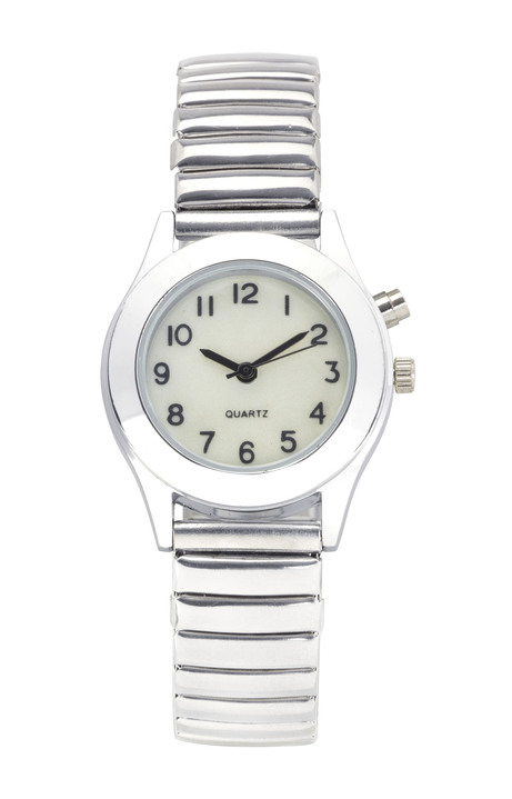 Kwartshorloges - Horloge met stretchband, in Farbe , in Ausführung Damespolshorloge Ansicht 1