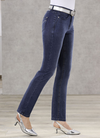 Afslankende jeans in 5-pocketmodel