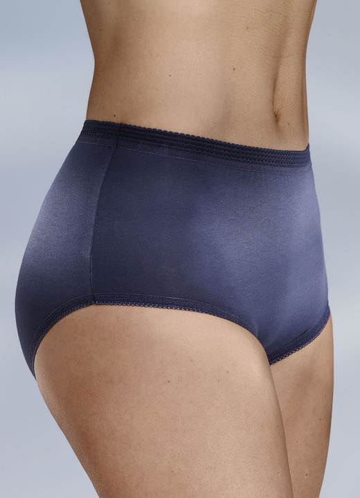Slip - Verpakking met vijf slips, in Größe 040 bis 060, in Farbe MARINE Ansicht 1