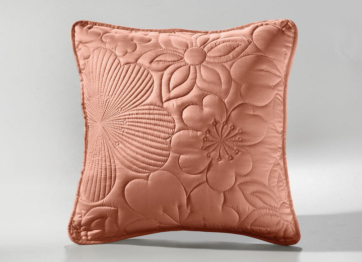 Spreien - Uitstekend gemaakte sprei en bijpassende kussenslopen, in Größe 873 (voor eenpersoonsbed, 140 x 210 cm ) bis 924 (kussensloop, 40 x 80 cm), in Farbe OUDROZE Ansicht 1