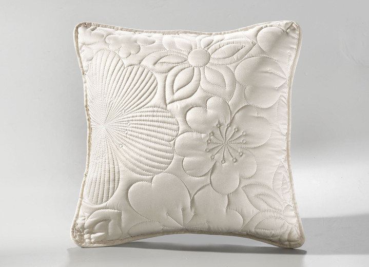 Spreien - Uitstekend gemaakte sprei en bijpassende kussenslopen, in Größe 873 (voor eenpersoonsbed, 140 x 210 cm ) bis 924 (kussensloop, 40 x 80 cm), in Farbe CRÈME Ansicht 1