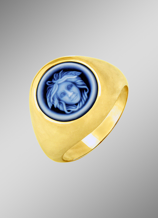 Ringen - Medusa herenring, in Größe 180 bis 240, in Farbe  Ansicht 1