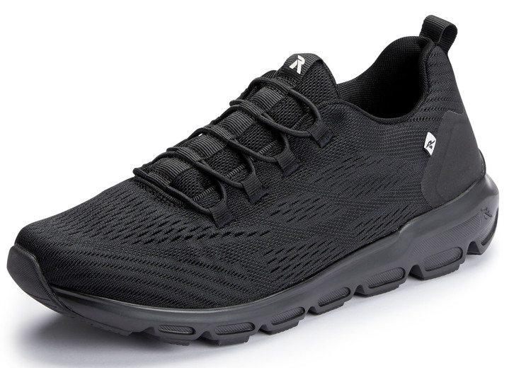 - Rieker sneakers met elastische decoratieve vetersluiting, in Größe 036 bis 043, in Farbe ZWART Ansicht 1