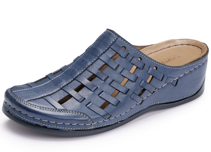 Sandalettes & slippers - Gemini klomp met luchtige openingen, in Größe 036 bis 042, in Farbe MARIENE Ansicht 1