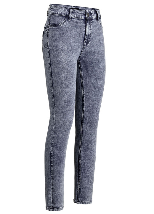 Jeans - Enkellange, figuurcorrigerende jeans, in Größe 017 bis 050, in Farbe JEANS BLAUW Ansicht 1