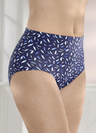 Set van vier slips met een harmonieuze bloemenprint