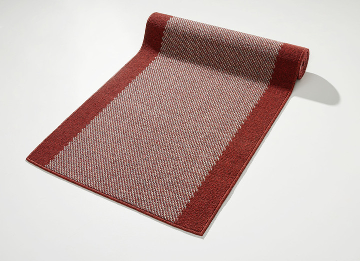Lopers & trapmatten - Perfecte lopers op maat gemaakt, in Größe 100 (50 cm breed) bis 106 (100 cm breed), in Farbe ROOD Ansicht 1