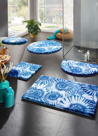 Badmat met antislip achterkant