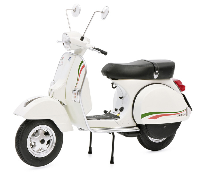 Woonaccessoires - Verzamelaarsmodel Vespa PX 150 van Schuco, in Farbe WIT