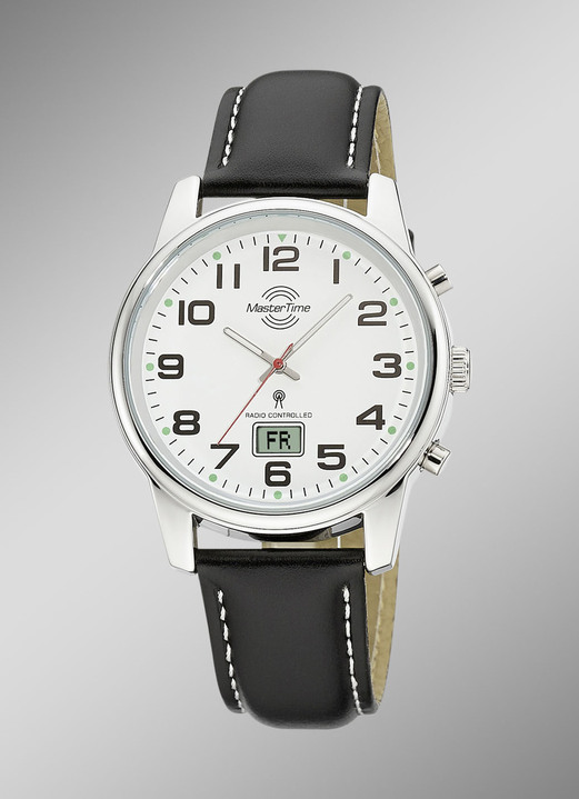 - Master Time leren herenhorloge, in Farbe  Ansicht 1