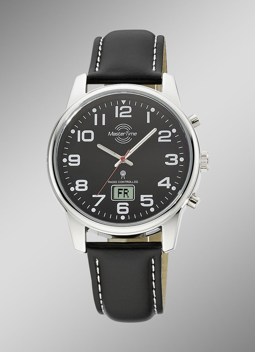 - Master Time radiogestuurd herenhorloge, in Farbe  Ansicht 1