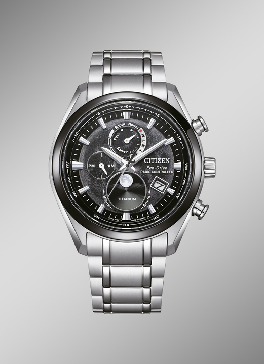 - Radiogestuurd solar herenhorloge Citizen BY1018-80E, in Farbe  Ansicht 1