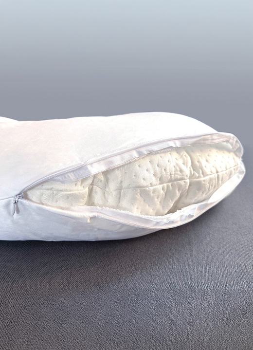 Dekbedden - Kussensloop voor Dreamolino Swan Pillow volledig lichaamskussen, in Farbe WEISS Ansicht 1