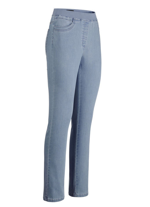 Jeans - Pull-on-jeans, in Größe 018 bis 052, in Farbe LICHTBLAUW Ansicht 1