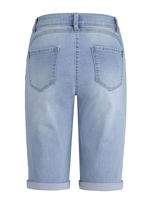 - Bermudashorts met push-up effect - Bermudashorts met push-up effect, in Größe 034 bis 052, in Farbe LICHTBLAUW