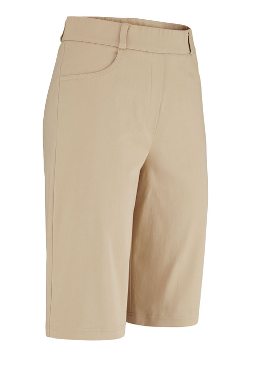 - Bermuda's, in Größe 036 bis 052, in Farbe BEIGE Ansicht 1