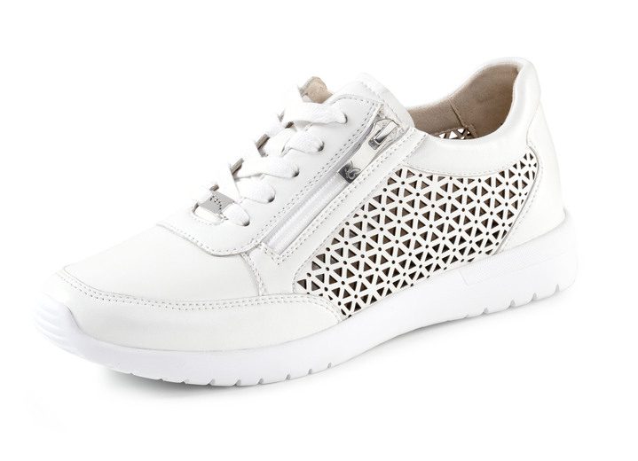Instappers & veterschoenen - ELENA EDEN, zomerse damessneakers, breedte G, met uitneembaar voetbed, in Größe 036 bis 042, in Farbe NATUURLIJK WIT Ansicht 1