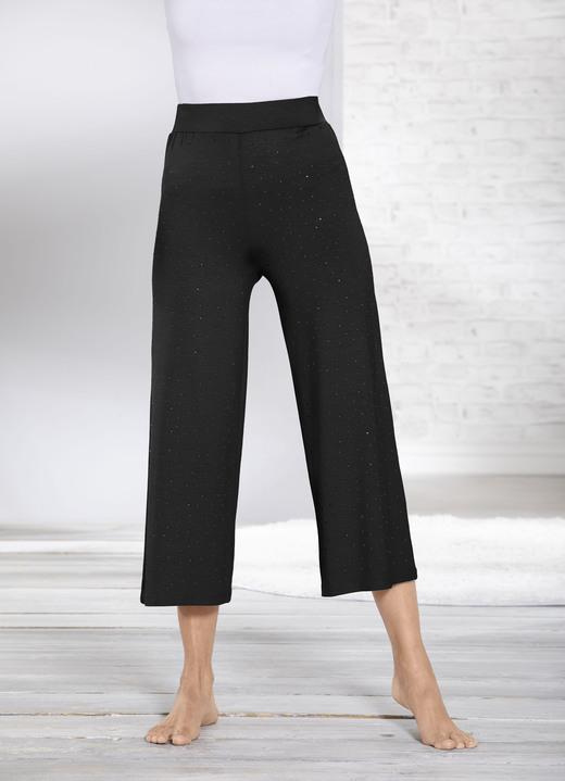 Broeken - broek, in Größe 036 bis 054, in Farbe SCHWARZ Ansicht 1