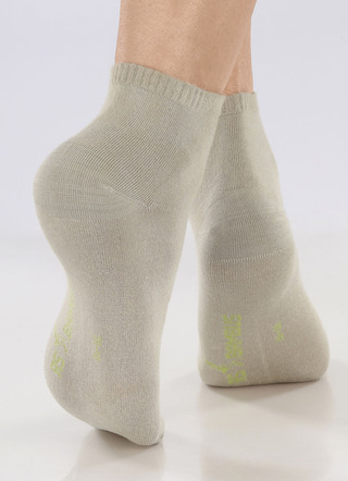 Set van zes sokken met zachte randen