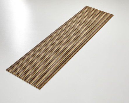 Loper met antislip latex achterkant
