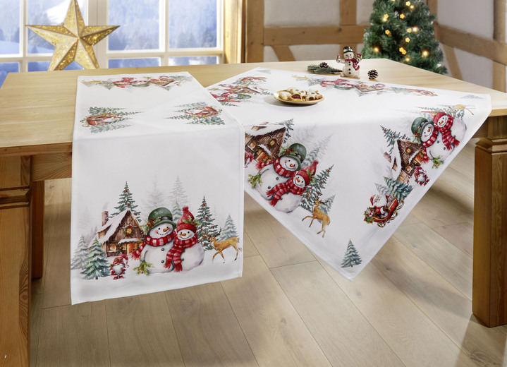 Woonaccessoires - Tafel- en kamerdecoratie, in Größe 101 (Kleedje, 35/50 cm) bis 404 (Kussensloop, 40/40 cm), in Farbe BUNT Ansicht 1