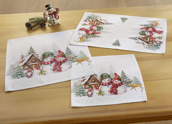 Woonaccessoires - Tafel- en kamerdecoratie, in Größe 101 (Kleedje, 35/50 cm) bis 404 (Kussensloop, 40/40 cm), in Farbe BUNT Ansicht 1