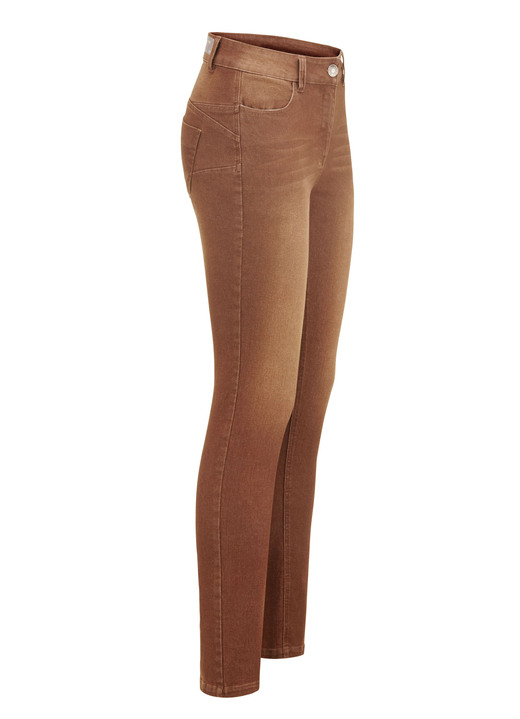 - Jeans met push-up-effect, in Größe 017 bis 050, in Farbe KAMEEL Ansicht 1