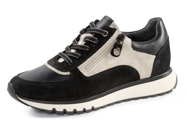 Laarzen & laarsjes - ELENA EDEN, trendy damessneakers, breedte G, met uitneembaar voetbed, in Größe 035 bis 041, in Farbe ZWARTE KIEZELS Ansicht 1