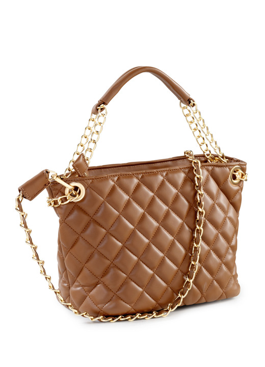 Tassen - Collezione Alessandro, tas, dames, met afneembare schouderband, in Farbe COGNAC Ansicht 1