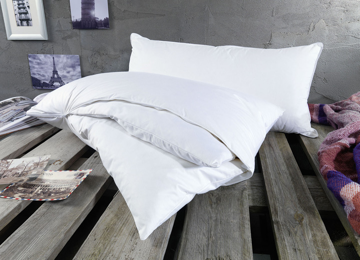 Dekbedden - In hoogte verstelbaar kussen Body Perfect Vario Flex.x. van Häussling, in Farbe WEISS Ansicht 1