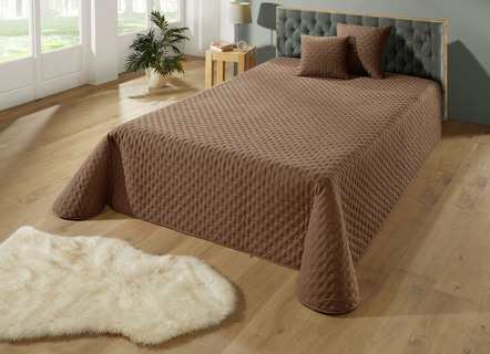 Stijlvolle sprei met lintrand