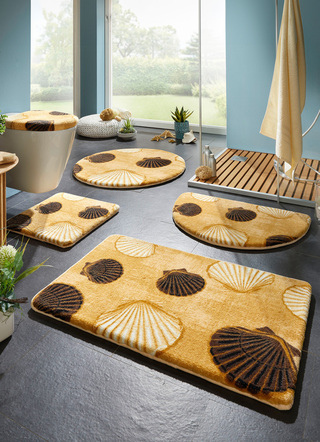 Badmat met antislip achterkant