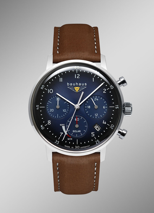 - Bauhaus solar herenhorloge, in Farbe  Ansicht 1