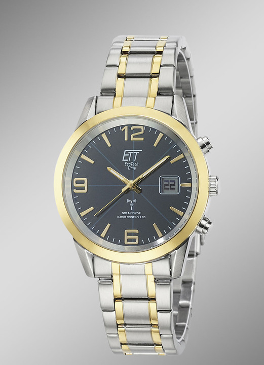 - ETT Solar Drive Radio Basic herenhorloge, in Farbe  Ansicht 1