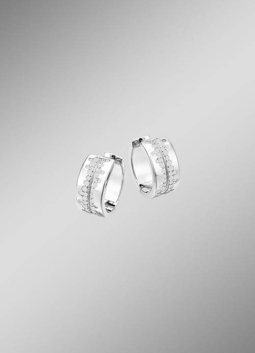 Oorsieraad - Oorringen zilver 925/-, in Farbe  Ansicht 1