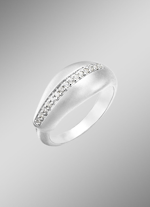 Ringen - Damesring zilver 925/-, in Größe 160 bis 220, in Farbe  Ansicht 1