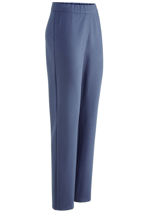Broeken met elastische band - Broek in een comfortabel pull-on-model, in Größe 018 bis 052, in Farbe JEANSBLAU Ansicht 1