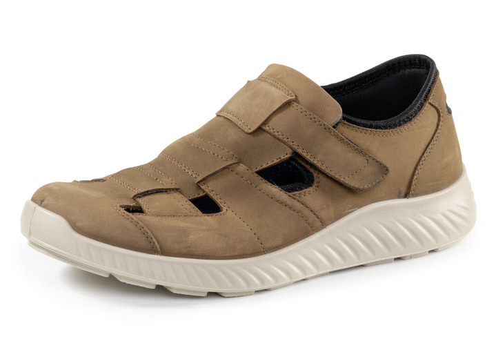 Instappers & veterschoenen - GINO GALANTE pantoffels van zacht, gevet rundnubuckleer Instappers & veterschoenen - GINO GALANTE pantoffels van zacht, gevet rundnubuckleer, in Größe 039 bis 046, in Farbe COGNAC