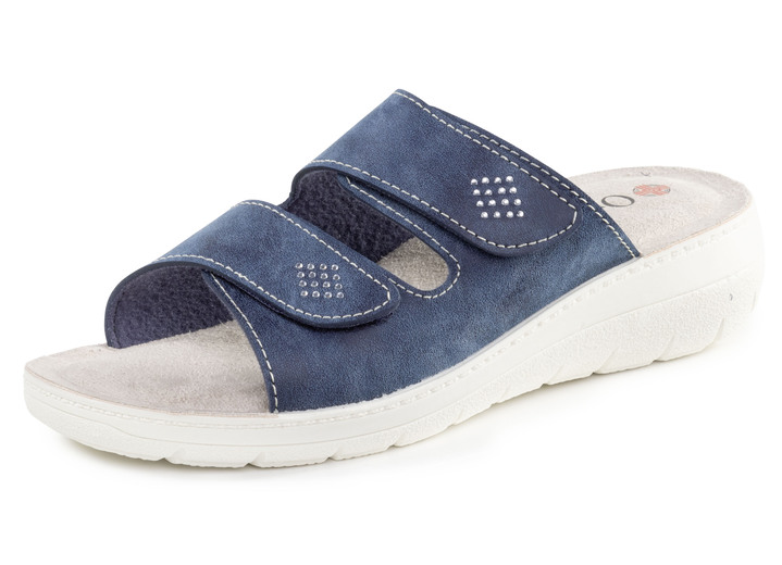 Sandalettes & slippers - Muilezels, in Größe 036 bis 042, in Farbe JEANS Ansicht 1